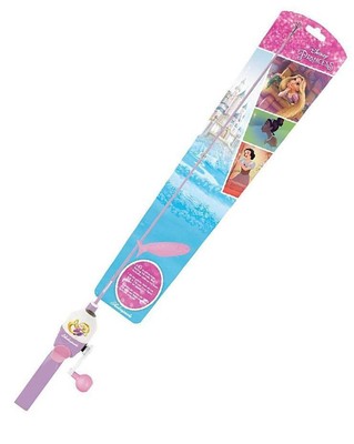 Disney Princess Kids Fishing Pole Rod Reel Spincast Combo Shakespeare 