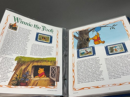 Klassische Disney Filme Sammlertafeln Postgesellschaft Briefmarkenbuch Set Band 1 & 2 - Bild 14 von 16
