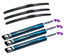 3x Scheibenwischer OXIMO HYBRID passt für Primera II Hatchback Bj. 1996-2001