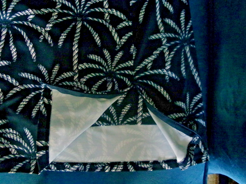 UPF 50+ BLUE & WHITE LULU-B NYLON SKORT WITH POCKETS & FRONT SPLIT SIZE XS - Picture 10 of 13