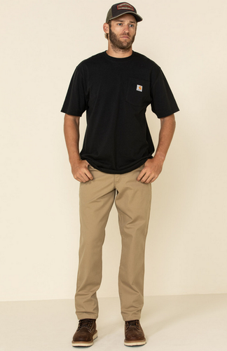Pantaloni da lavoro Carhartt FR robusti flessibili relaxed tela 36x32 nuovi con etichette - Foto 3 di 5