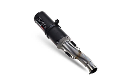 Yamaha Mt-07 2021-2024 Escape GPR Completo Sistema M3 Negro Titanio - Imagen 4 de 8