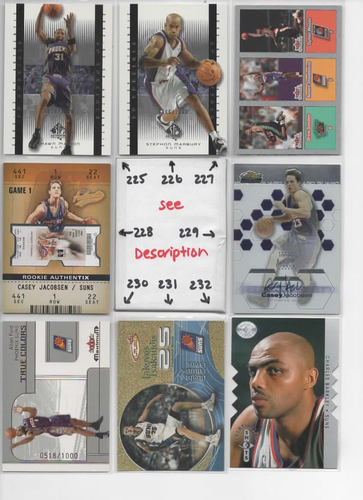 NEW Phoenix Suns U-PICK Serial #'d JERSEY AUTO Rookies BOOKER AYTON PAUL MIKAL - Picture 194 of 215