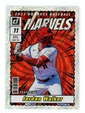 2023 Panini Donruss Marvels Jordan Walker RC Rapture Rookie St. Louis Cardinals