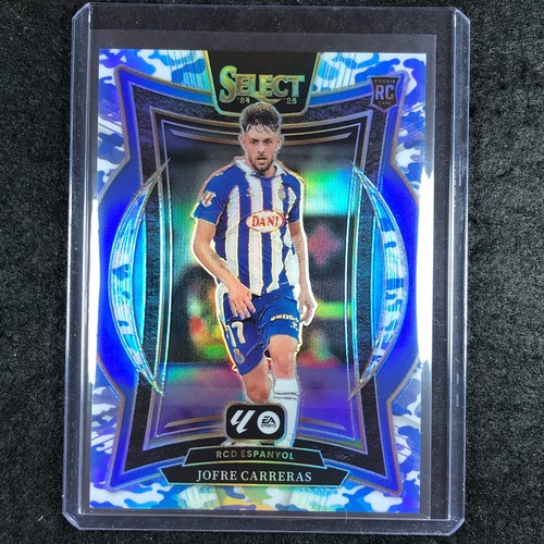 2024-25 Select La Liga JOFRE CARRERAS Terrace Rookie Winter Camo 12/30 #87