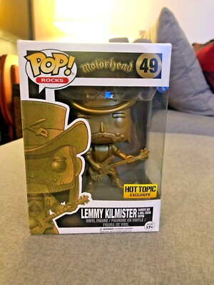Funko POP Lemmy Kilmister Motorhead Gold Rainbow Bar & Grill Hot Topic Exclusive | eBay