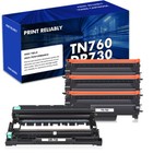 Toner TN760 DR730 Bęben kompatybilny z Brother MFC-L2710DW DCP-L2550DW TN730 LOT