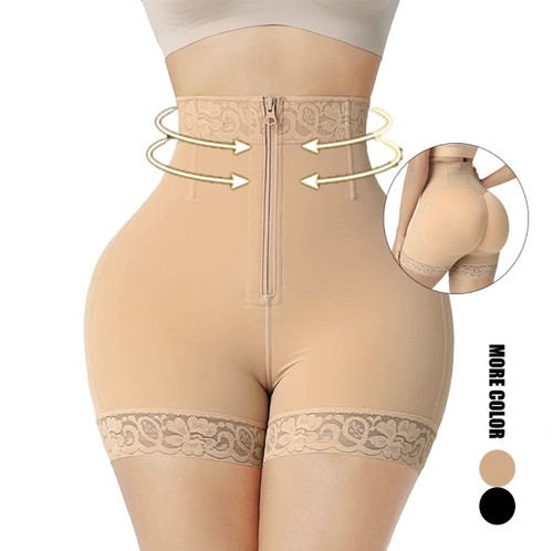 Women Body Shaper Butt Lifter Hip High Waist Waist Trainer Tummy Control Panties - Picture 58 of 73