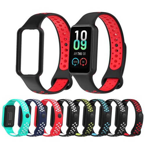 Band Replacement Bracelet Sport Wrist Strap Silicone For Huami Amazfit Band 7