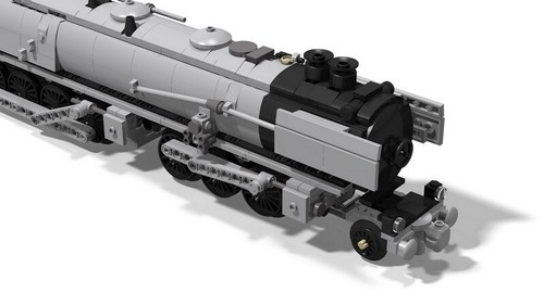 Instrukcja PDF Lokomotywa parowa DR BR 53 MOC Unikat Custom do budowy z klocków LEGO© - Zdjęcie 18 z 19