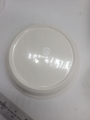 vintage white ceramic divided serving tray with metal warming lid and rack - Picture 8 of 11