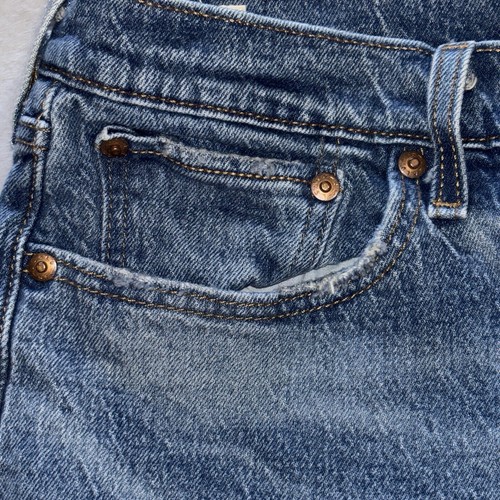 Levi’s Premium Wedgie Fit Women’s Jeans Size 32x26 Button Fly Blue Denim - Picture 3 of 17