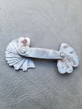 Vintage LS Starrett No 178B Fillet Radius Gauge/Engineering tools