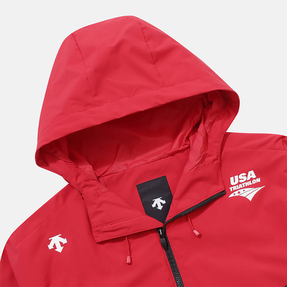 DESCENTE Mens USAT WOVEN 2L JACKET SQ121IJK13 RED M-2XL