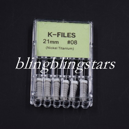 Dental Endodontic Endo Root Canal H/K-Files File Niti/Steel 21/25/31 mm Hand Use - Picture 44 of 78