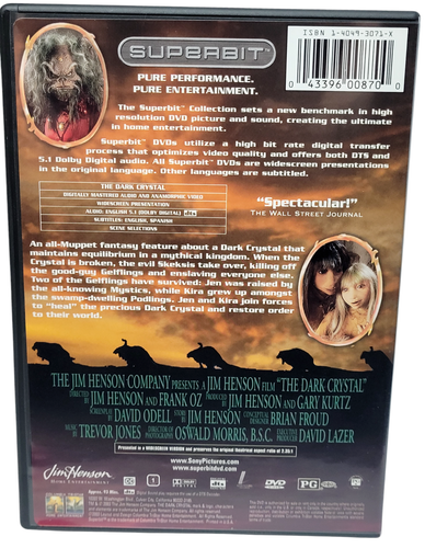 THE DARK CRYSTAL-1982 (Superbit DVD) W/ Slipcover Widescreen Collectible - Picture 4 of 5