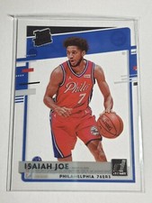 Isaiah Joe Donruss Clearly 2020-21 Rated Rookie #72 Philadelphia 76ers