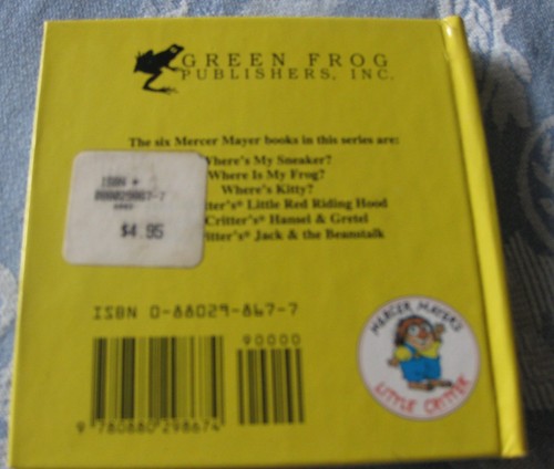 Little Critter Jack & the Beanstalk : A Lift-the-Flap Book by Mercer Mayer~ 1991 - Picture 8 of 8