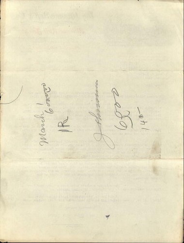 1921 Alliance Ohio (OH) Letter The Alliance Brick Co. A. Heaphy - Picture 2 of 2