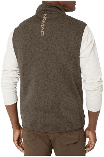 Nomad Men's Slaysman Fleece Hunting Vest Sz Small Color Mud NWT - Picture 2 of 2