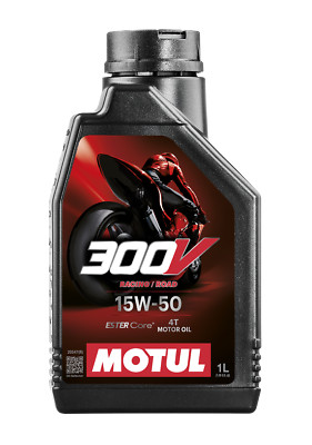 MOTUL 300V 4T FACTORY LINE ROAD RACING 15W-50 Motoröl 1 Liter Motorrad Rennsport