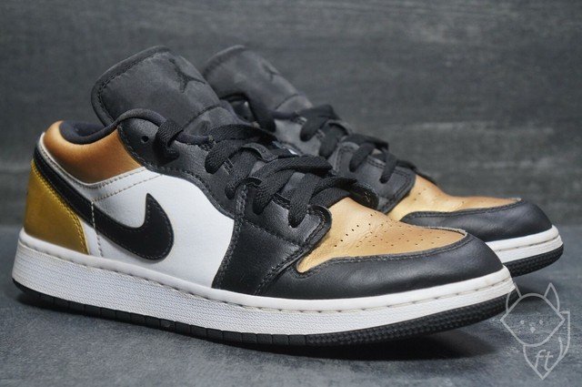 jordan 1 low gold toe for sale