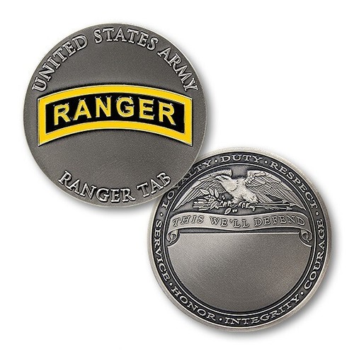 ARMY RANGER TAB 1.75" CHALLENGE COIN - 第 1/1 張圖片