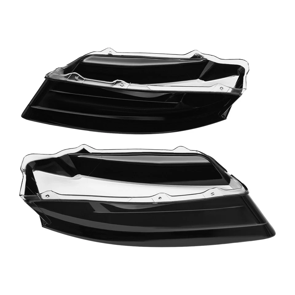 Pair Left+Right Side Headlamp Headlight Lens Covers For 2008-2012 Audi A5 S5 RS5 - Изображение 2 из 4