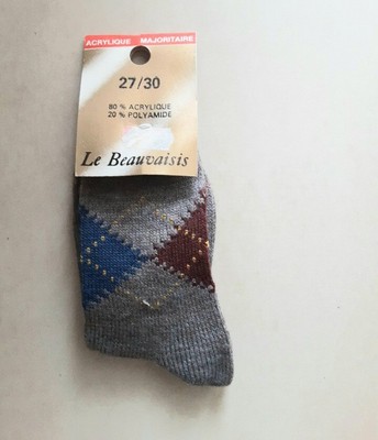 Paire de chaussette NEUVE pointure 27/30 grise unisexe