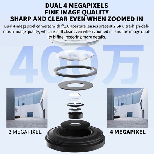 Cámara Doble Exterior CW500 Versión IP66 Protección de Seguridad CCTV AI Detección - Imagen 2 de 21