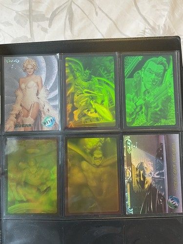 1995 Fleer Metal Batman Forever SEGREGATOR FABRYCZNY KOMPLETNY ZESTAW NM/MT - Zdjęcie 16 z 16
