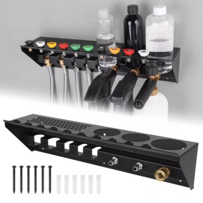 #ad Pressure Washer Gun amp; Foam Cannon Holder with 1 4 Inch Quick Connector Wall ... $79.99