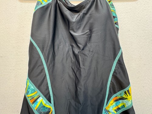 Charmo Women's One Piece Padded Swimsuit Size M Black & Floral - Picture 6 of 10