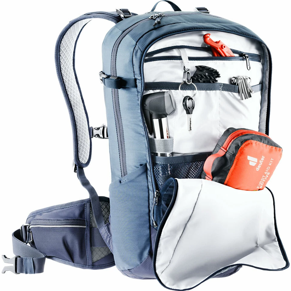 Deuter Flyt 14 Liter Protektorrucksack Fahrradrucksack Radrucksack Blau 2021 - Bild 3 von 4