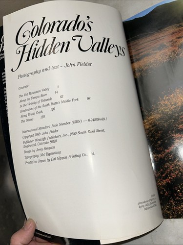 Colorado Hidden Valleys (John Fielder - 1982) (ID:97636) - Bild 8 von 8