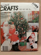 McCall's 2289 Sewing Pattern for Adult Santa Suit Costume Sz LARGE - UNCUT