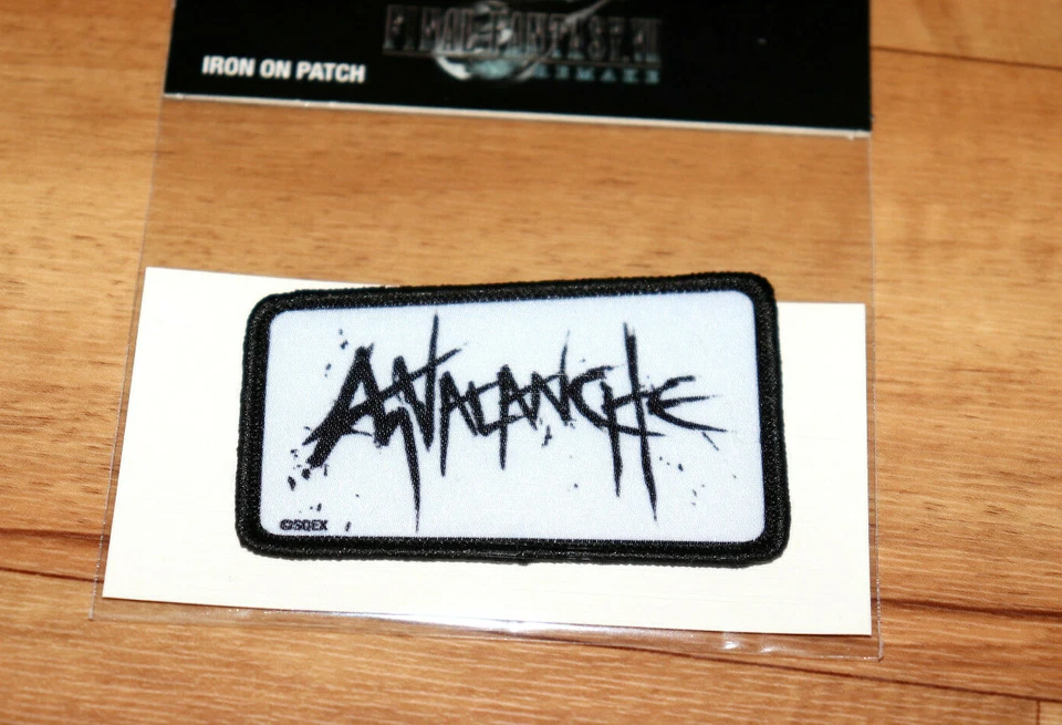 Final Fantasy 7 VII Remake Promo Rare Iron on Patch Avalanche PS4 Square Enix - Image 2 of 4