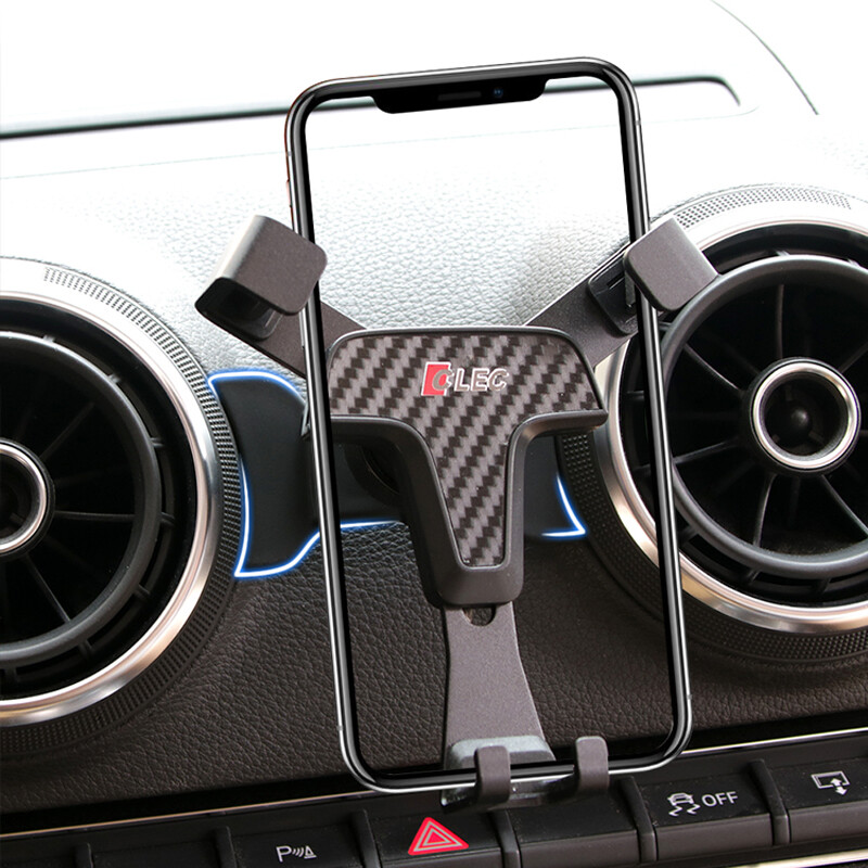 For Audi A3 8V 2014 2018 Car Air Vent Mount Mobile Phone Holder