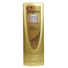 Jergen's Natual Glow Express Body Moisturizer Fair-Medium Skin Fast Formula