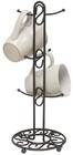 Home Basics Bamboo Kitchen Mug Racks/Holders