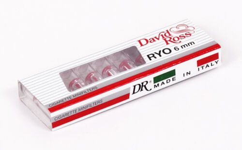 12 Packungen (120 Filter) David Ross RYO Minifilter, 6 mm Durchmesser - Bild 1 von 4