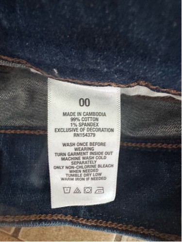 Women's Aeropostale Denim Shorts Size 00 Blue - Picture 4 of 4