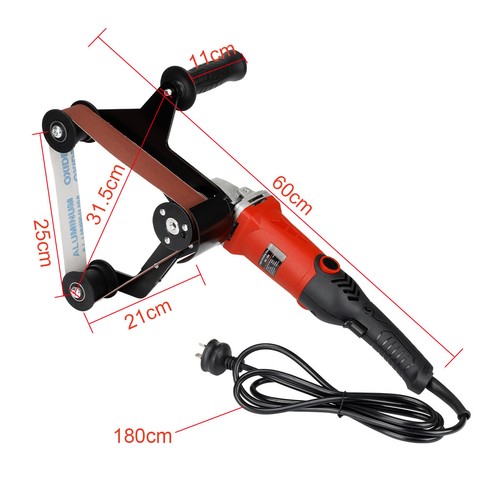 Pipe Tube Polisher Sander 860W 6 Variable Speeds Sanding Machine / Sanding Belts - Picture 18 of 20