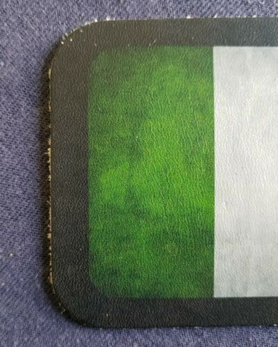 Giacca Cappello Patch 100% PELLE BANDIERA ITALIA Cucita Biker Collezionismo Italiano - Foto 4 di 6