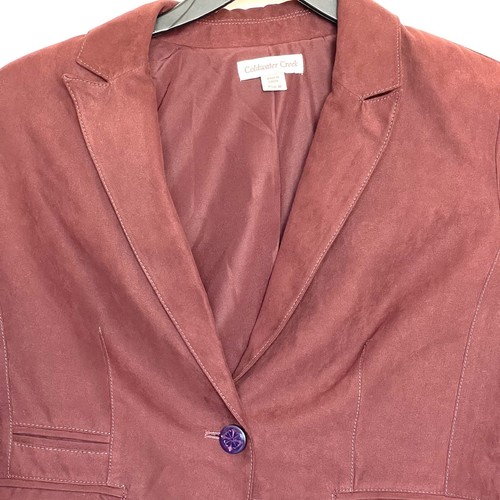 Coldwater Creek Damen Jacke Gr. Pettite Small 6-8 kurz Bohowestern Countrygirl - Bild 3 von 15