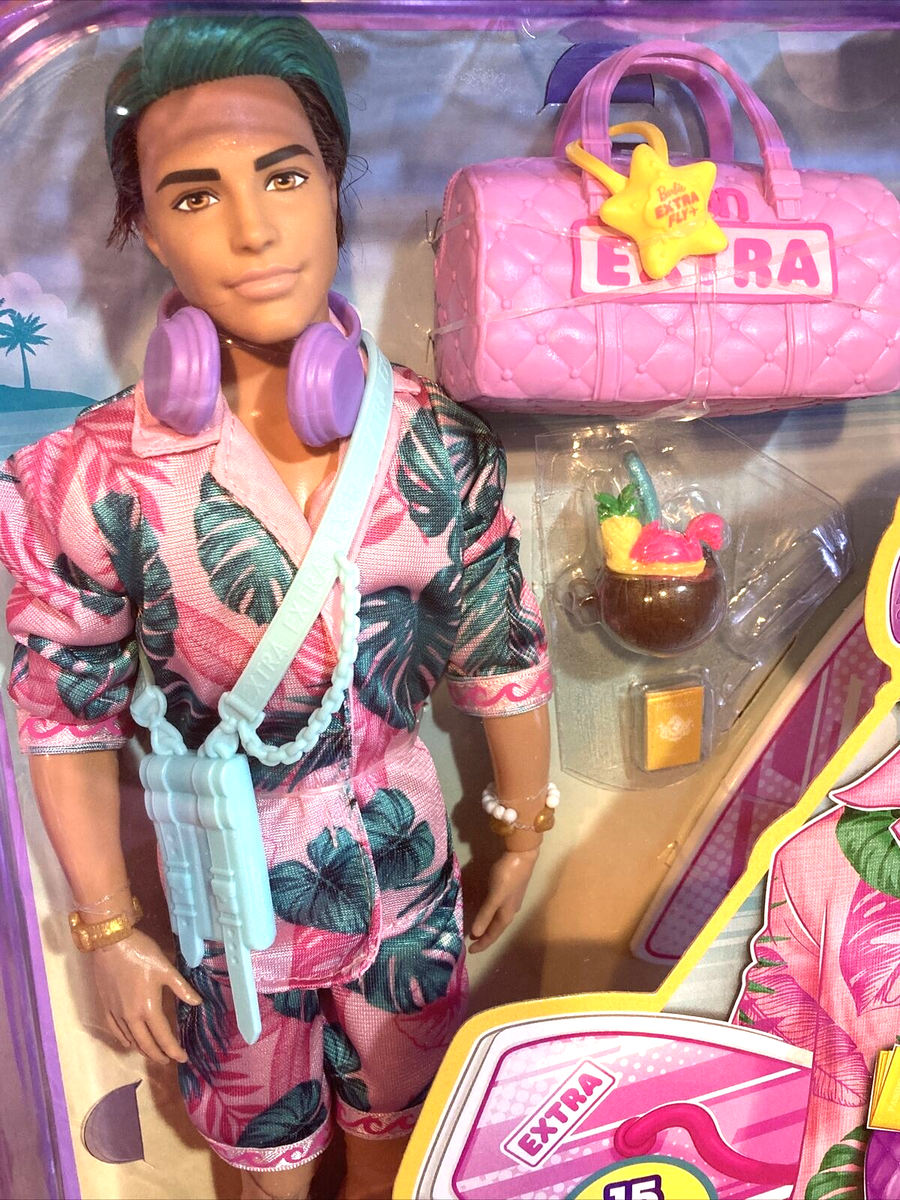 Barbie Ken Accessories Dress Up Kit Brown Barbie Ken Accessories Dress Up Kit Brown