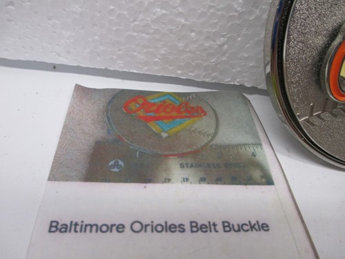 Rara Fibbia Cintura Rotante Baltimore Orioles Vintage Edizione Limitata Ufficiale - Foto 4 di 7