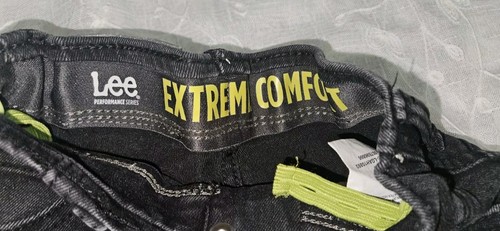 LEE Boys Kids Regular Fit Black Jeans | Size 4 REG Adjustable NWOT - Picture 4 of 5