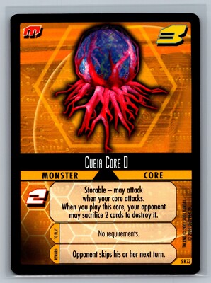 .hack ENEMY TCG Cubia Core D #5R73 Rare CCG Breakout