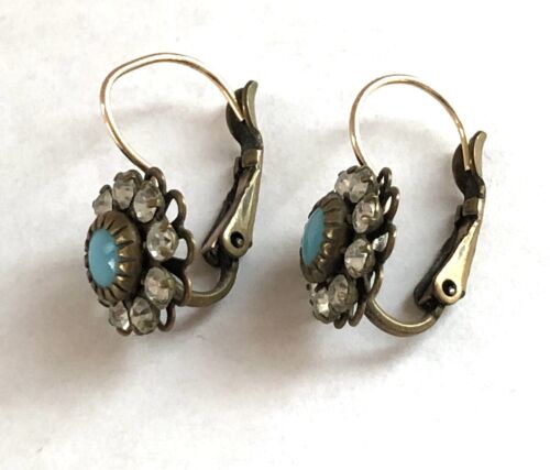 Lot of 15 Signed LIZ PALACIOS Crystal Rhinestone Silver & Gold Tone Earrings - Picture 17 of 17